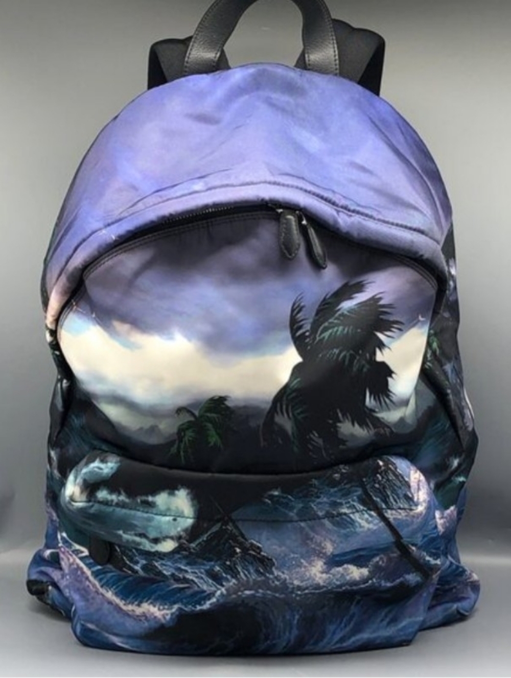 Givenchy Hawaii Print Backpack Bag Travel Purse Designer Luxury School Bag Men